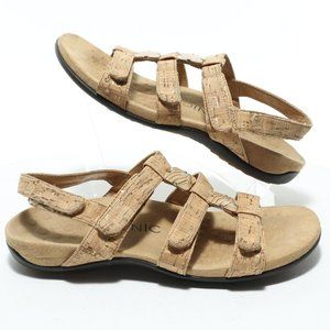 Vionic Tan Cork Sandals